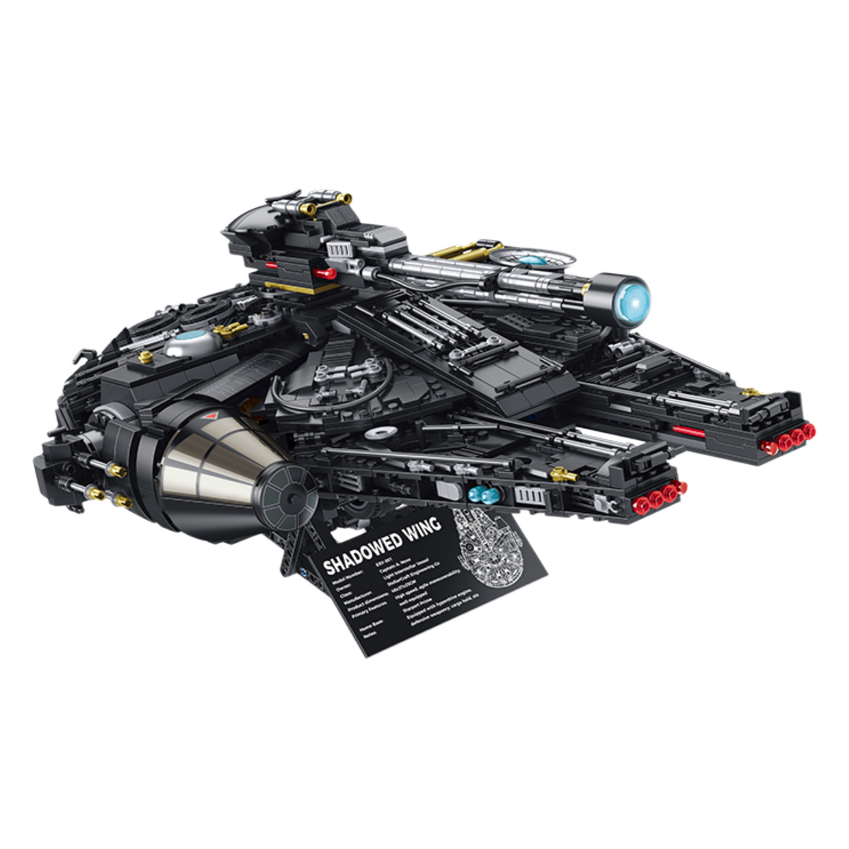 Dark Harbinger Space Carrier building kit - complete model - Brick Car Merchant