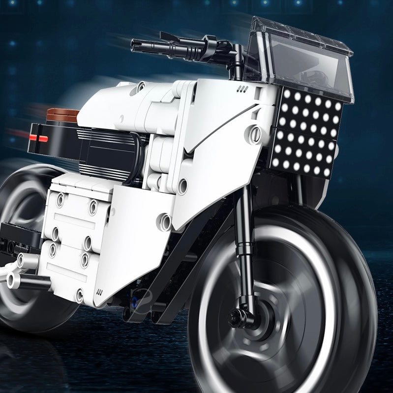 Porsche 619 Electric Concept Motorcycle 1:8 building set - image 2