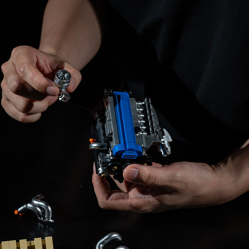 Brick MOC Toyota 2JZ-GTE Mini Engine - Brick Car Merchant