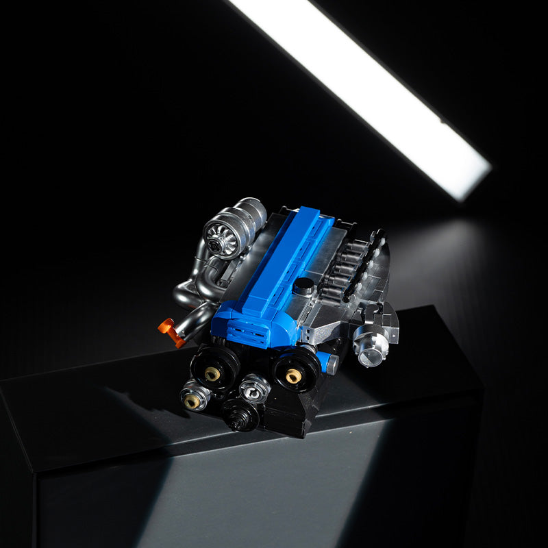 Brick MOC Toyota 2JZ-GTE Mini Engine - Brick Car Merchant