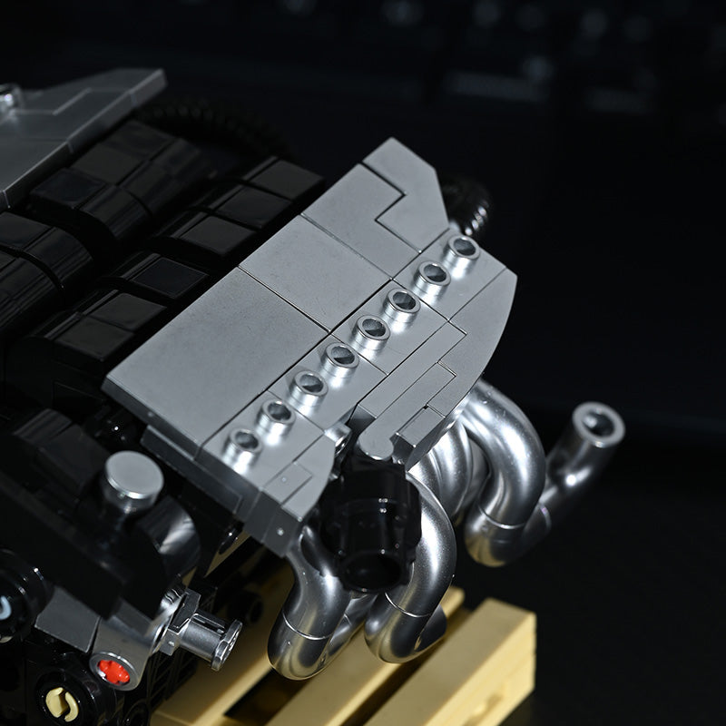 Brick MOC Aston Martin DB9 V12 Mini Engine - Brick Car Merchant