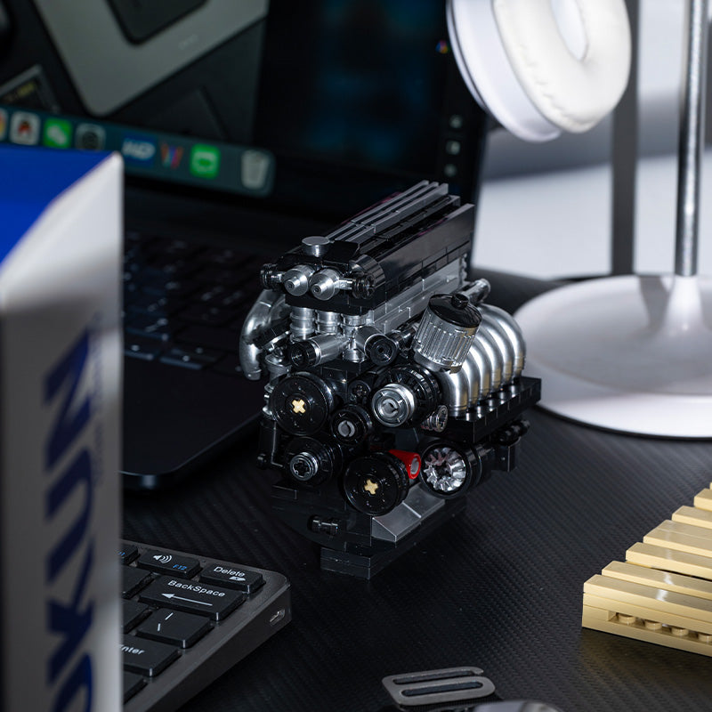 Brick MOC BMW M3 S50 Mini Engine - Brick Car Merchant