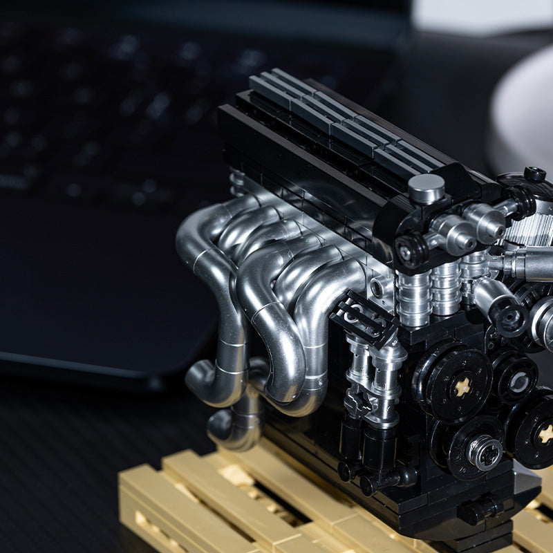 Brick MOC BMW M3 S50 Mini Engine - Brick Car Merchant