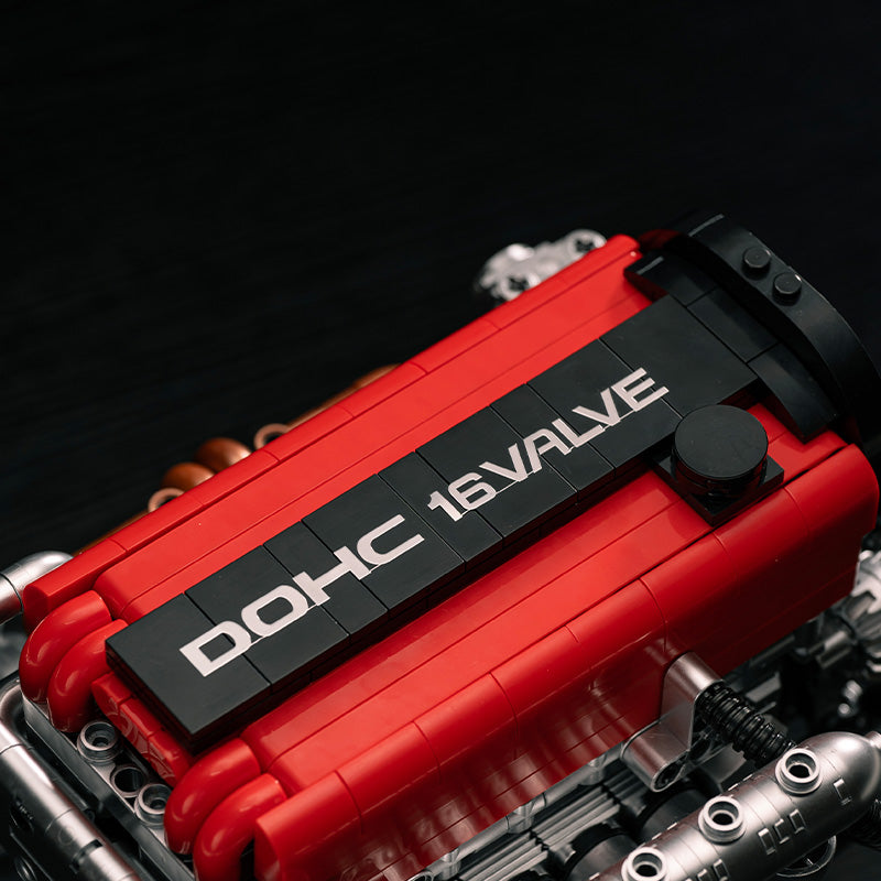 Brick MOC Mitsubishi 4G63 Engine - Brick Car Merchant