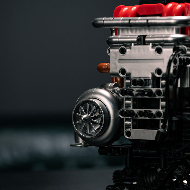 Brick MOC Mitsubishi 4G63 Engine - Brick Car Merchant