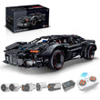 LEGO MOC Dark ArmorCar | Remote Control, Electric Lift Missile System, Electric Doors, 4290 pcs - Brick Car Merchant