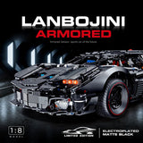 LEGO MOC Dark ArmorCar | Remote Control, Electric Lift Missile System, Electric Doors, 4290 pcs - Brick Car Merchant