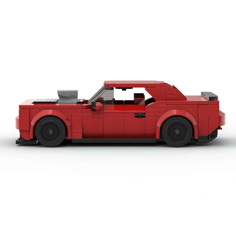 Brick MOC Dodge Charger - Brick Car Merchant
