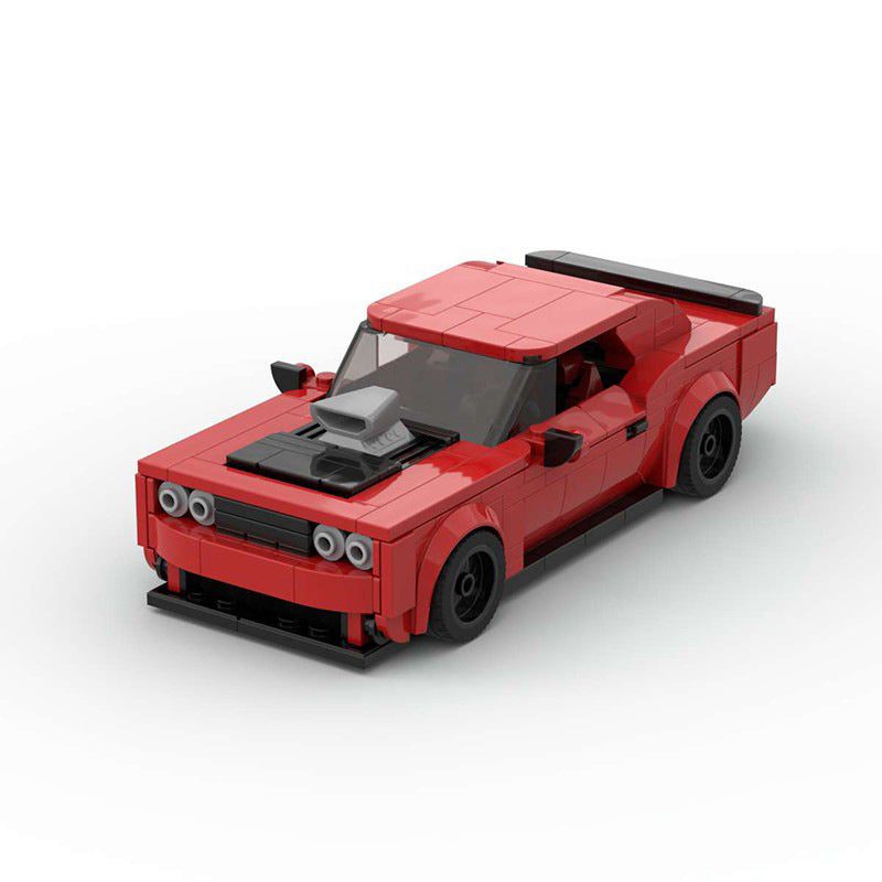 Brick MOC Dodge Charger - Brick Car Merchant