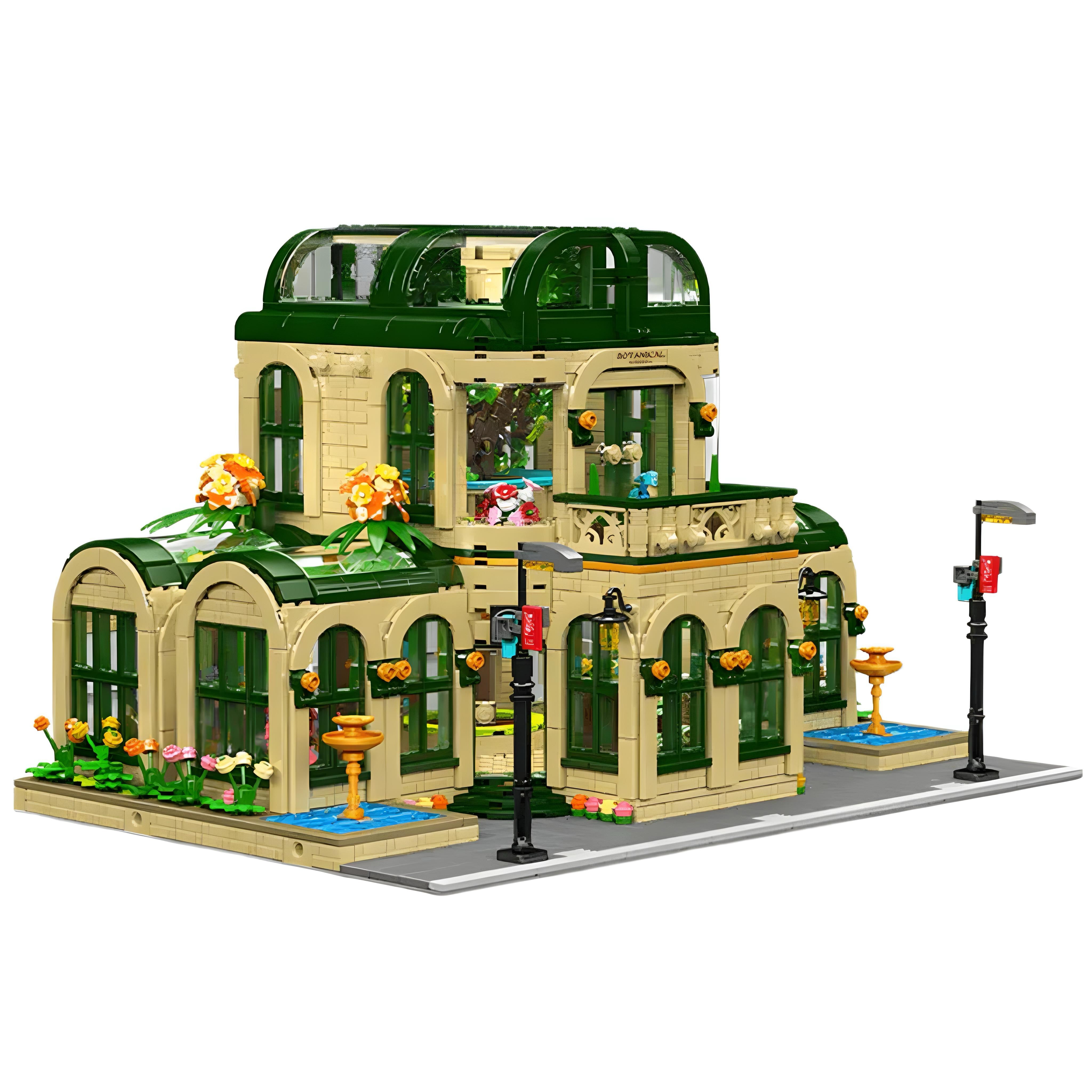 Brick MOC Dome Botanical Gardens | 3382pcs - Brick Car Merchant