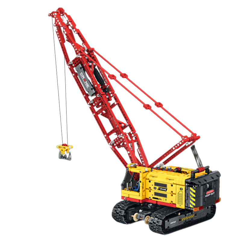 Brick MOC Dragline Excavator Remote Control | 1321pcs - Brick Car Merchant