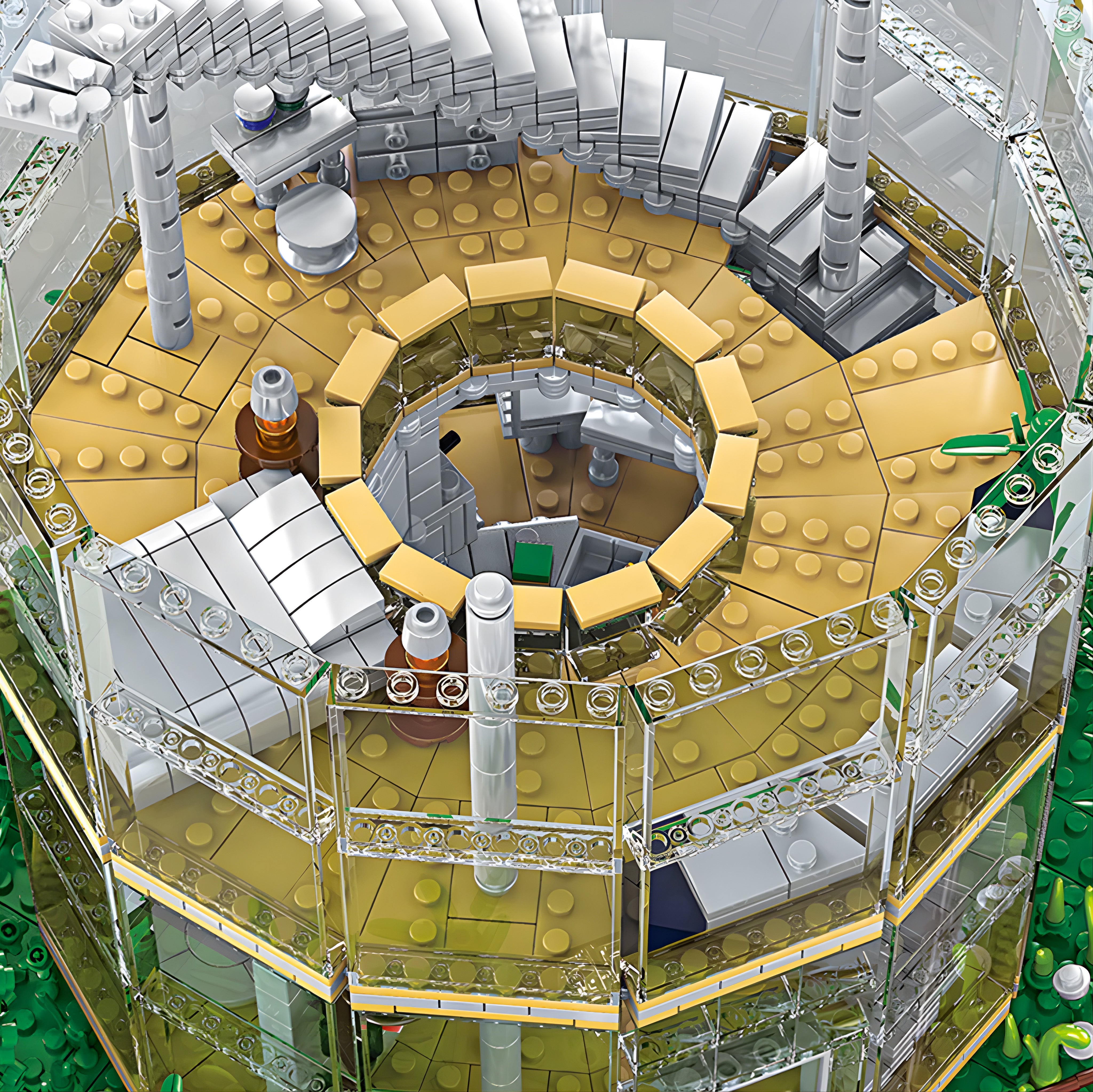 LEGO MOC Glass Dome Tree House | 3495pcs - Brick Car Merchant