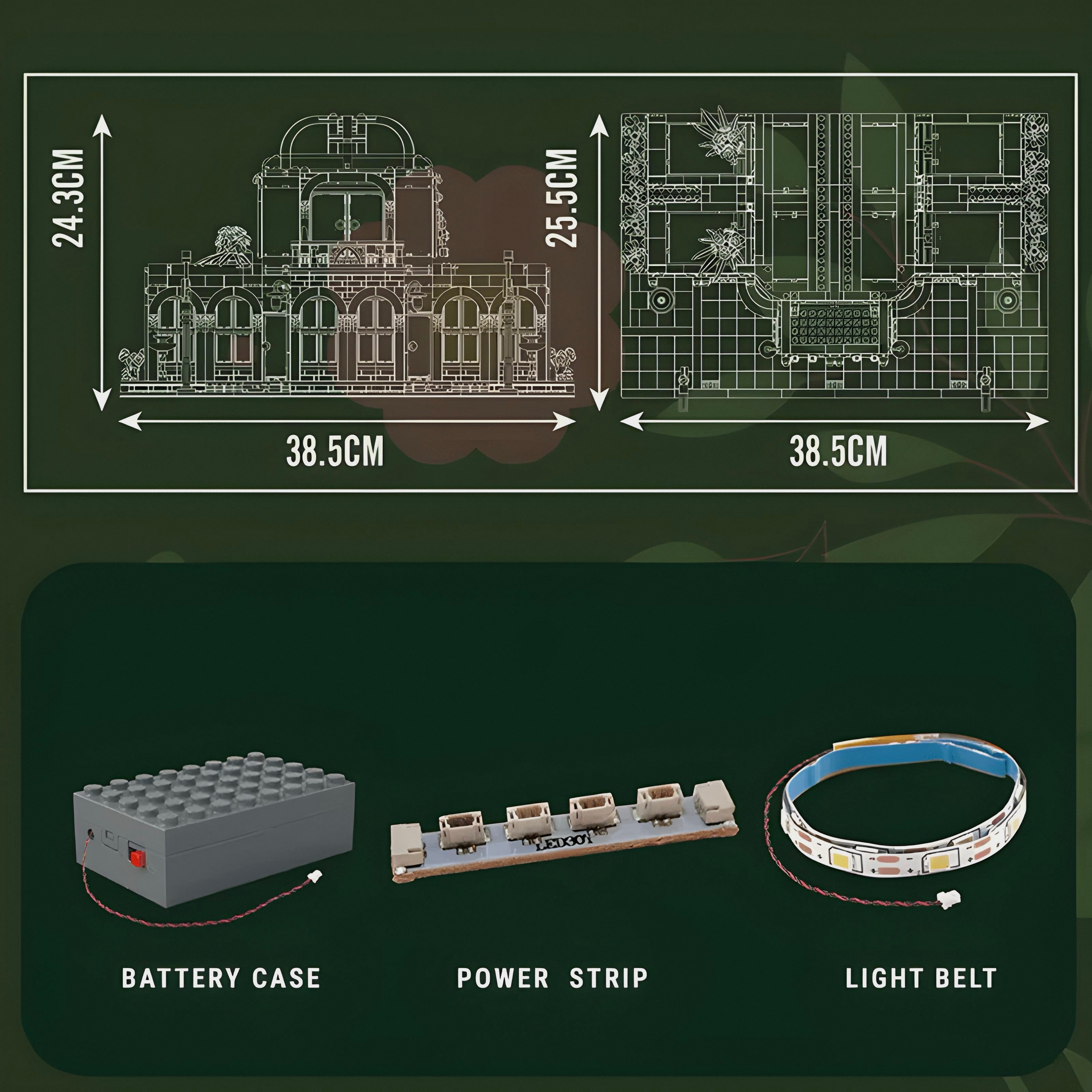 LEGO MOC Dome Botanical Gardens | 3382pcs - Brick Car Merchant
