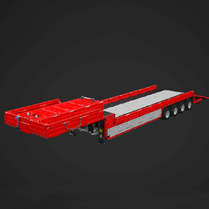 Brick MOC EU Truck With Trailer Remote Control | 8006pcs - Brick Car Merchant