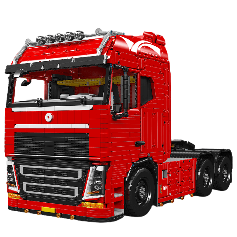 Brick MOC EU Truck With Trailer Remote Control | 8006pcs - Brick Car Merchant