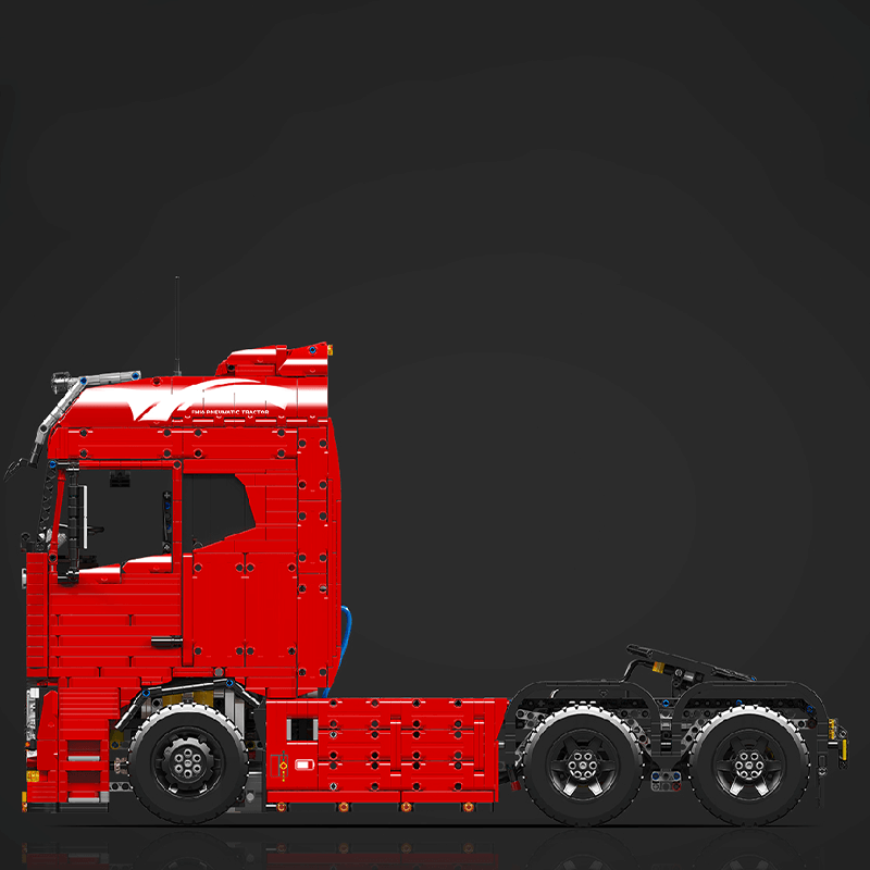 Brick MOC EU Truck With Trailer Remote Control | 8006pcs - Brick Car Merchant