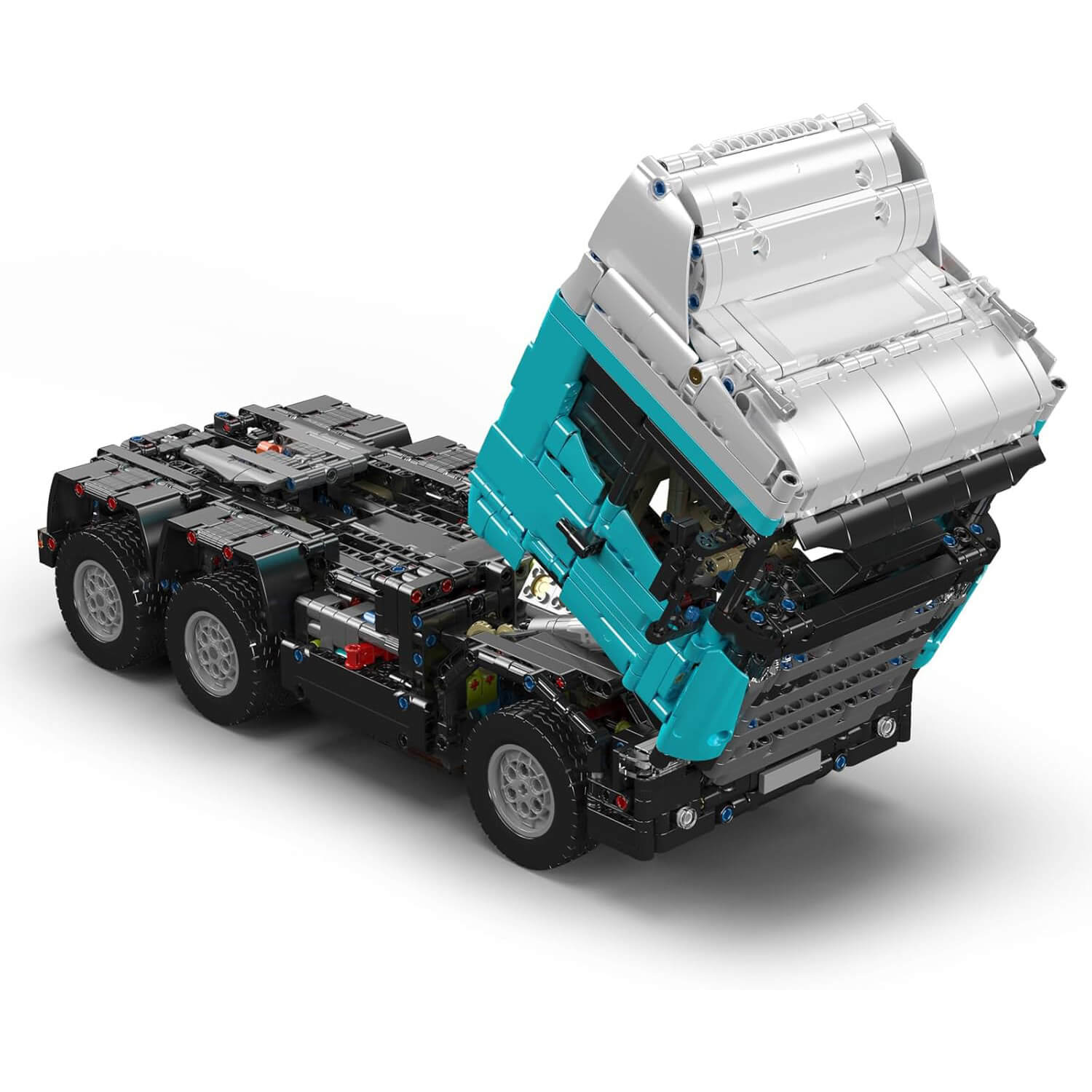 Brick MOC European Truck - Ultimate Edition | 2059pcs - Brick Car Merchant