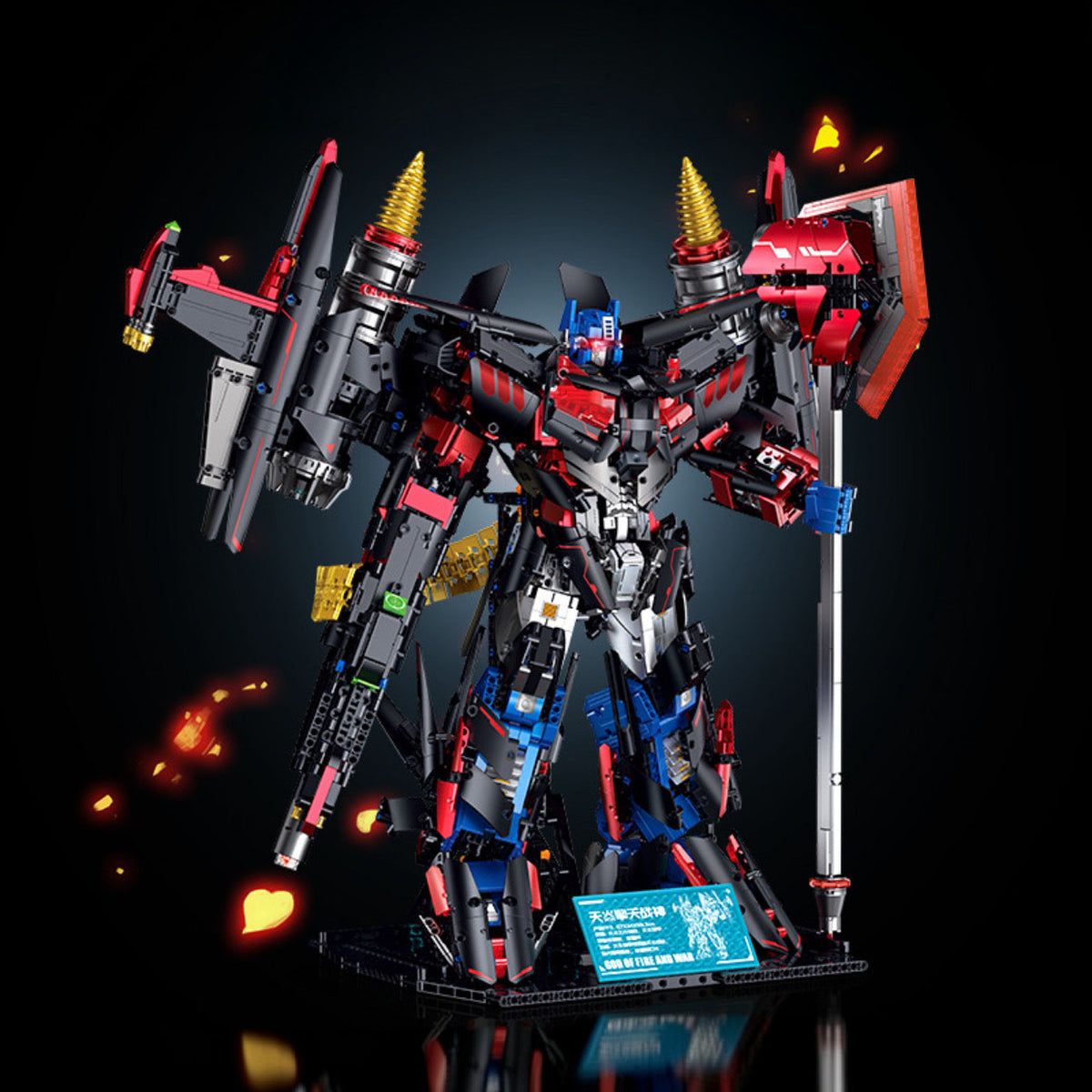 Brick MOC Siege Colossus Transforming Mecha | 4002pcs - Brick Car Merchant