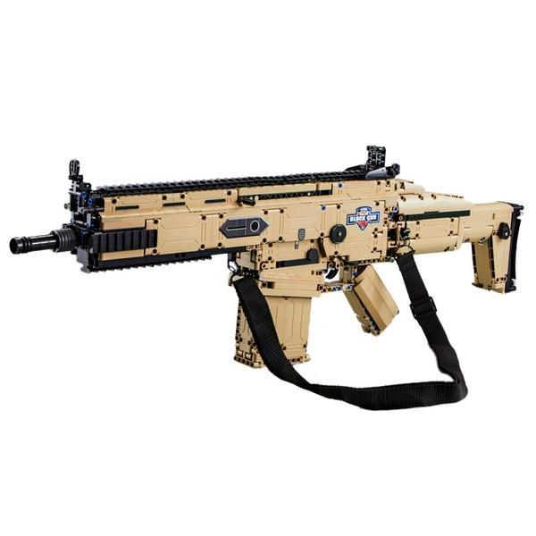 Brick MOC FN SCAR 17S | 1406pcs - Brick Car Merchant