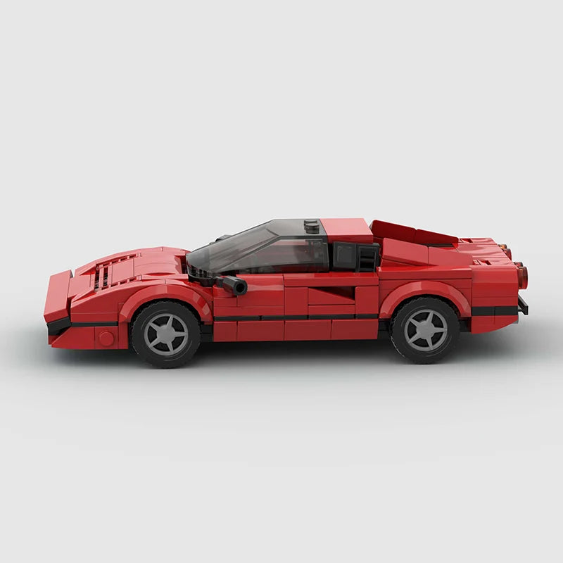 Brick MOC Ferrari 308 GTB - Brick Car Merchant
