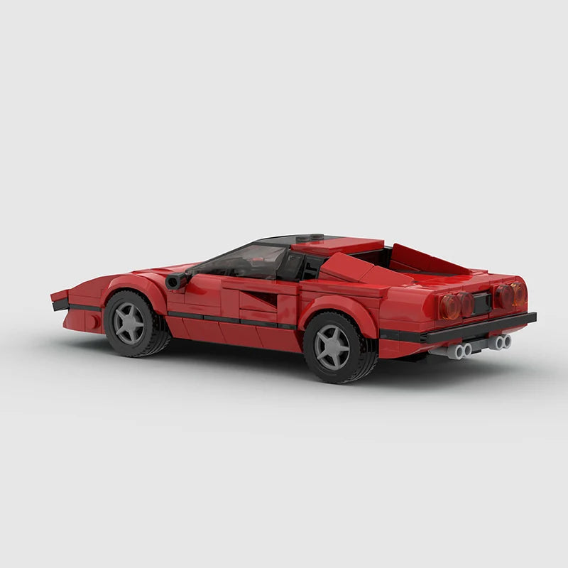 Brick MOC Ferrari 308 GTB - Brick Car Merchant