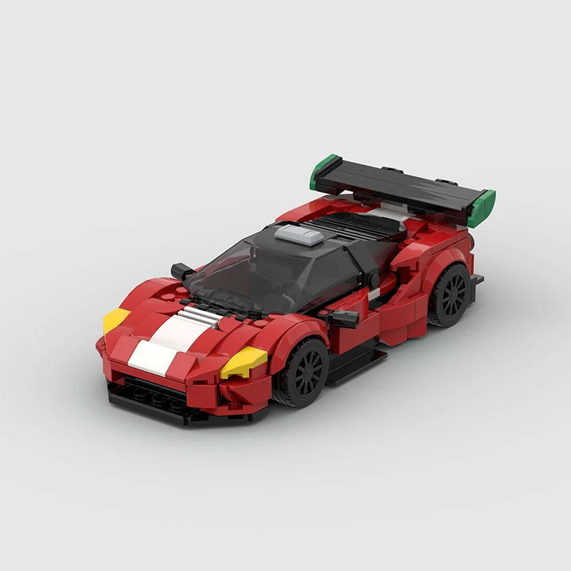 LEGO MOC Ferrari 488 GT3 - Brick Car Merchant