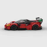 LEGO MOC Ferrari 488 GT3 - Brick Car Merchant