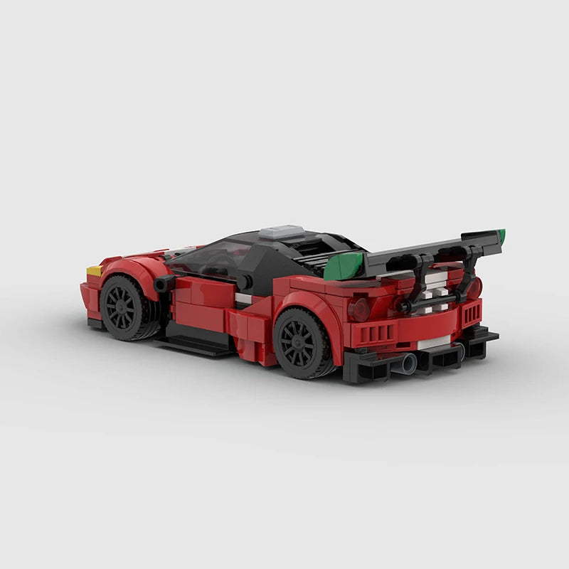 LEGO MOC Ferrari 488 GT3 - Brick Car Merchant