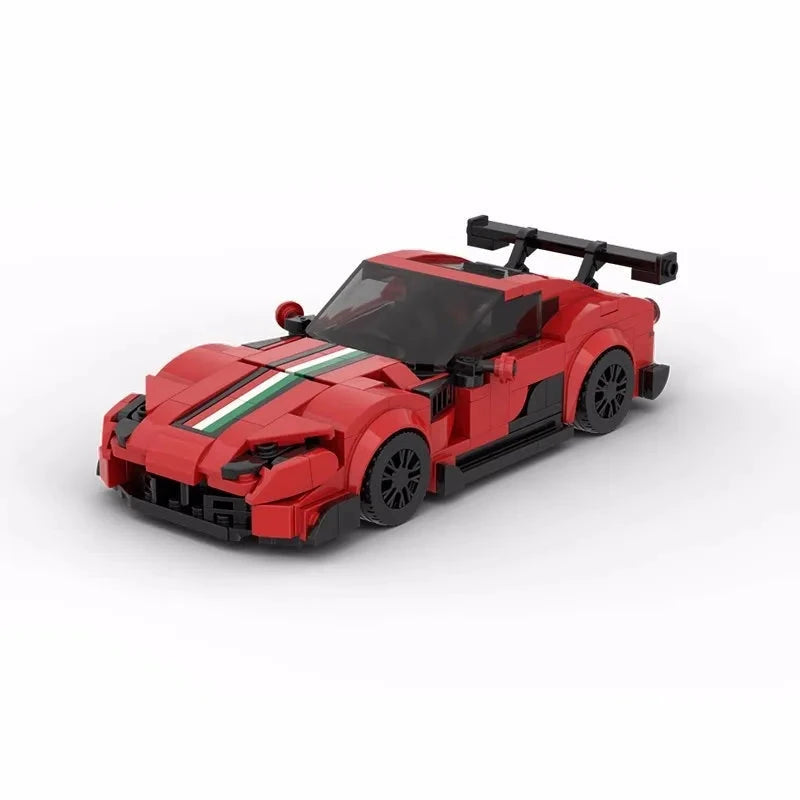 Brick MOC Ferrari 812 GTS - Brick Car Merchant