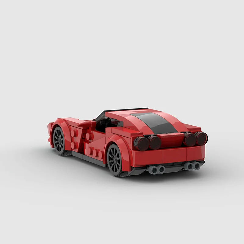 Brick MOC Ferrari 812 Superfast - Brick Car Merchant