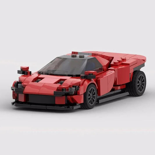 LEGO MOC Ferrari Daytona SP3 - Brick Car Merchant