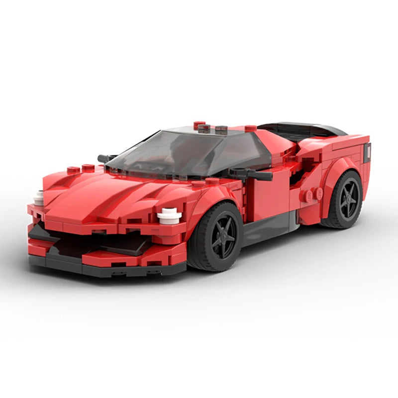 Brick MOC Ferrari SF90 - Brick Car Merchant