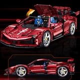 LEGO MOC Ferrari SF90 | 3982 pcs - Brick Car Merchant