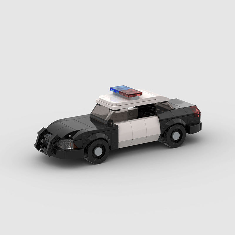 Brick MOC Ford Crown Victoria Police - Brick Car Merchant