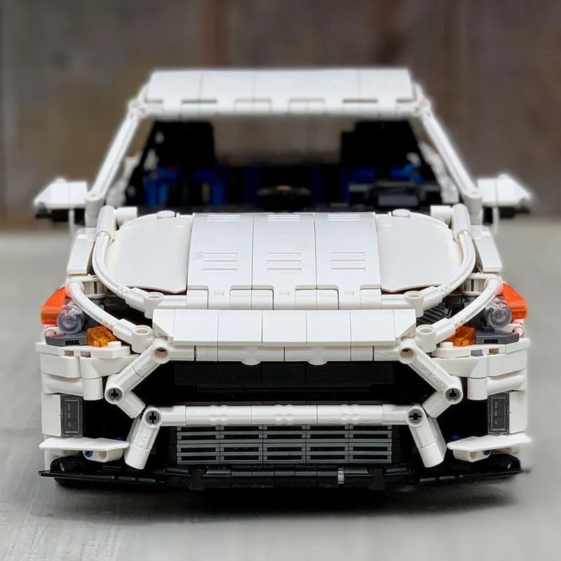 Brick MOC Ford Focus RS MK3 | Remote Control, Opening Features, 2990 pcs - Brick Car Merchant