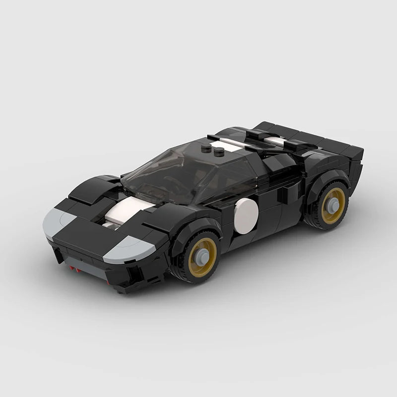 Brick MOC Ford GT40 1966 - Brick Car Merchant