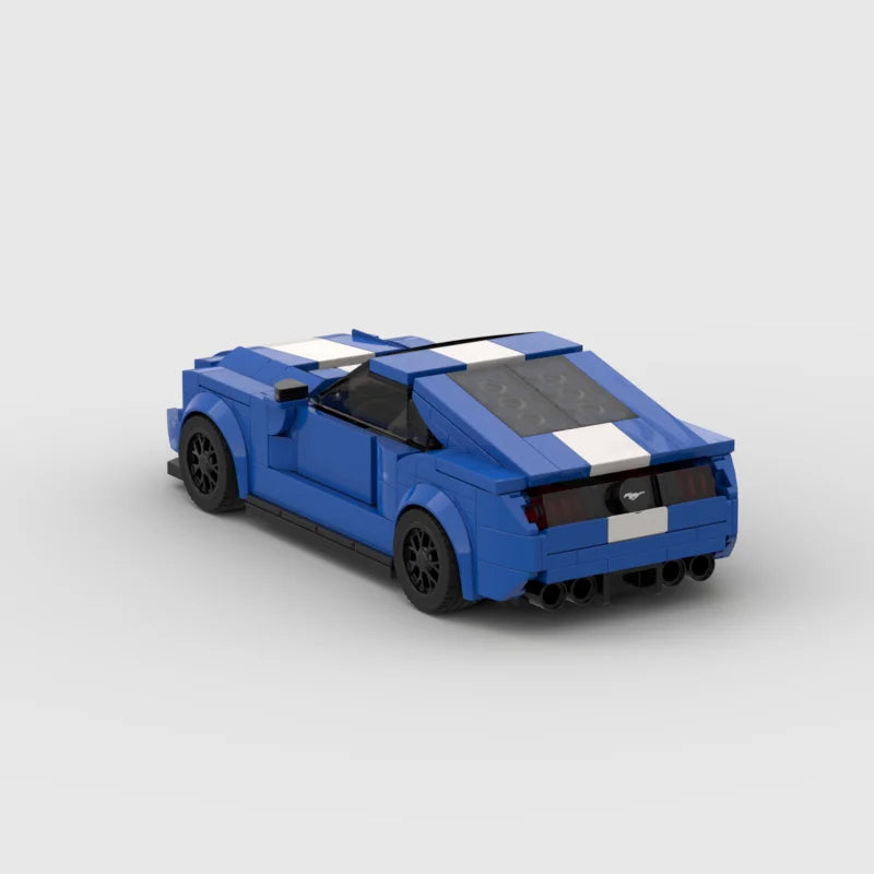 Brick MOC Ford Mustang - Brick Car Merchant