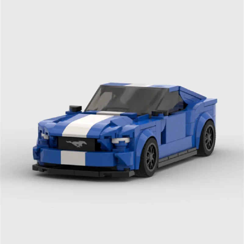 Brick MOC Ford Mustang - Brick Car Merchant