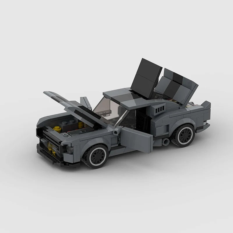 Brick MOC Ford Mustang GT500 - Brick Car Merchant