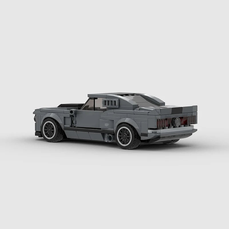 Brick MOC Ford Mustang GT500 - Brick Car Merchant