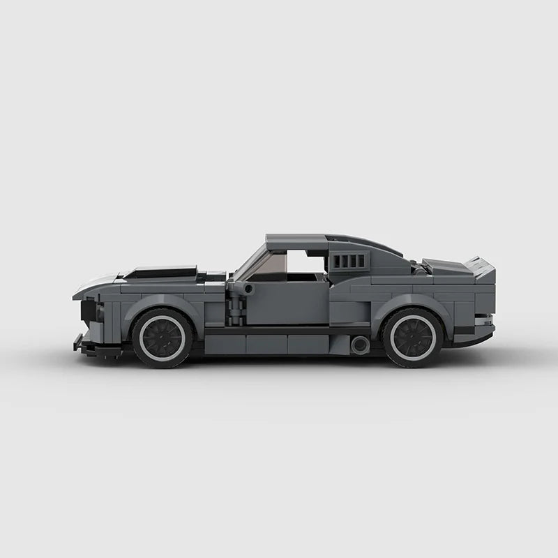 Brick MOC Ford Mustang GT500 - Brick Car Merchant