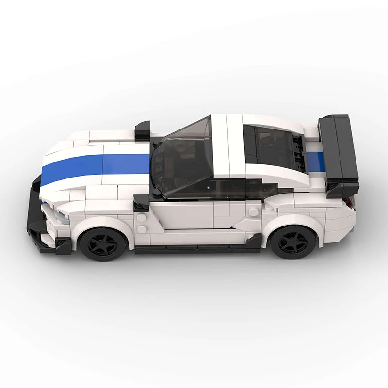 Brick MOC Ford Mustang Mach 1 - Brick Car Merchant