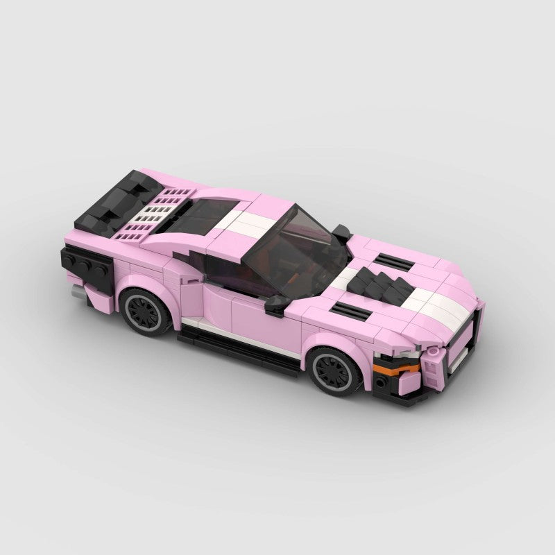 Brick MOC Ford Mustang Shelby GT500 - Brick Car Merchant