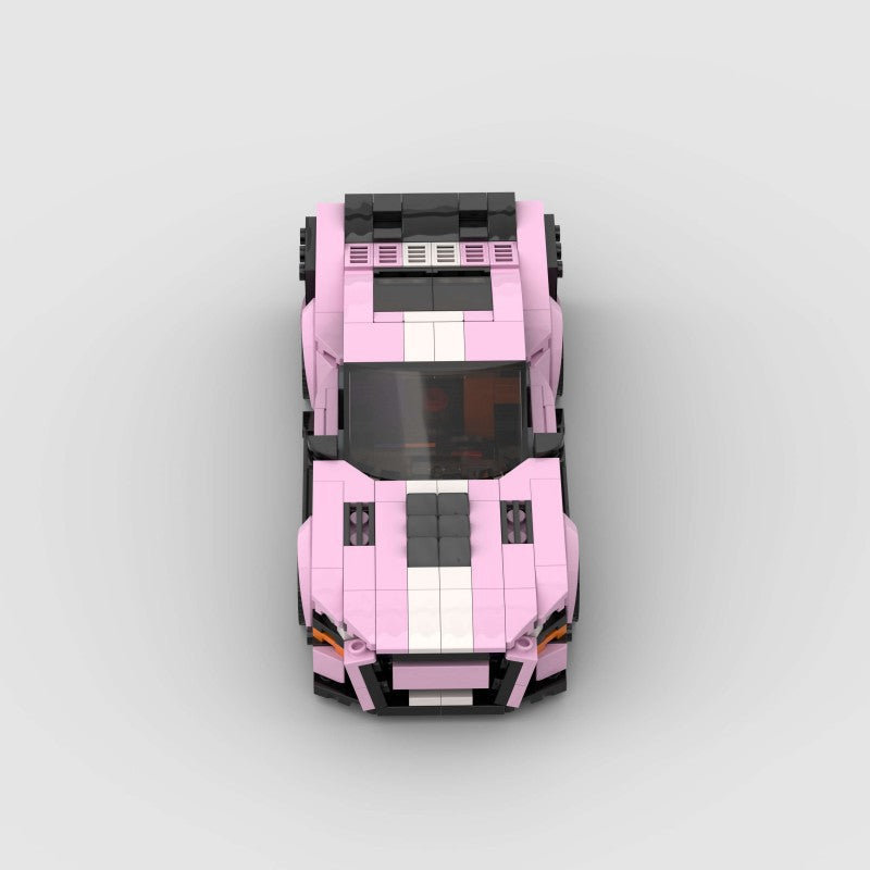 Brick MOC Ford Mustang Shelby GT500 - Brick Car Merchant