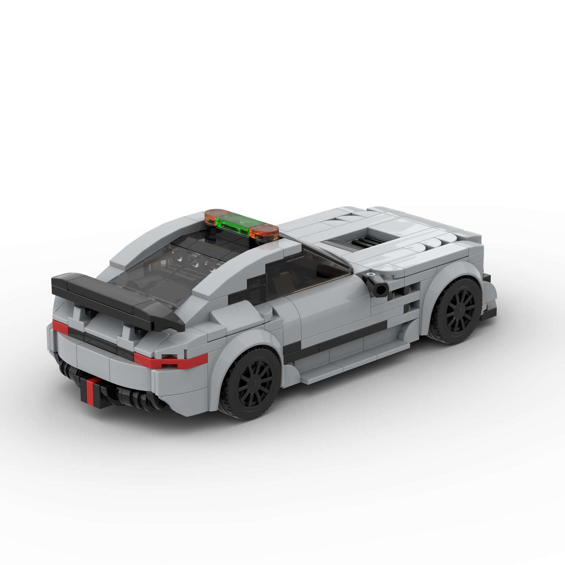 Brick MOC GT-R Formula Safety Car - Brick Car Merchant
