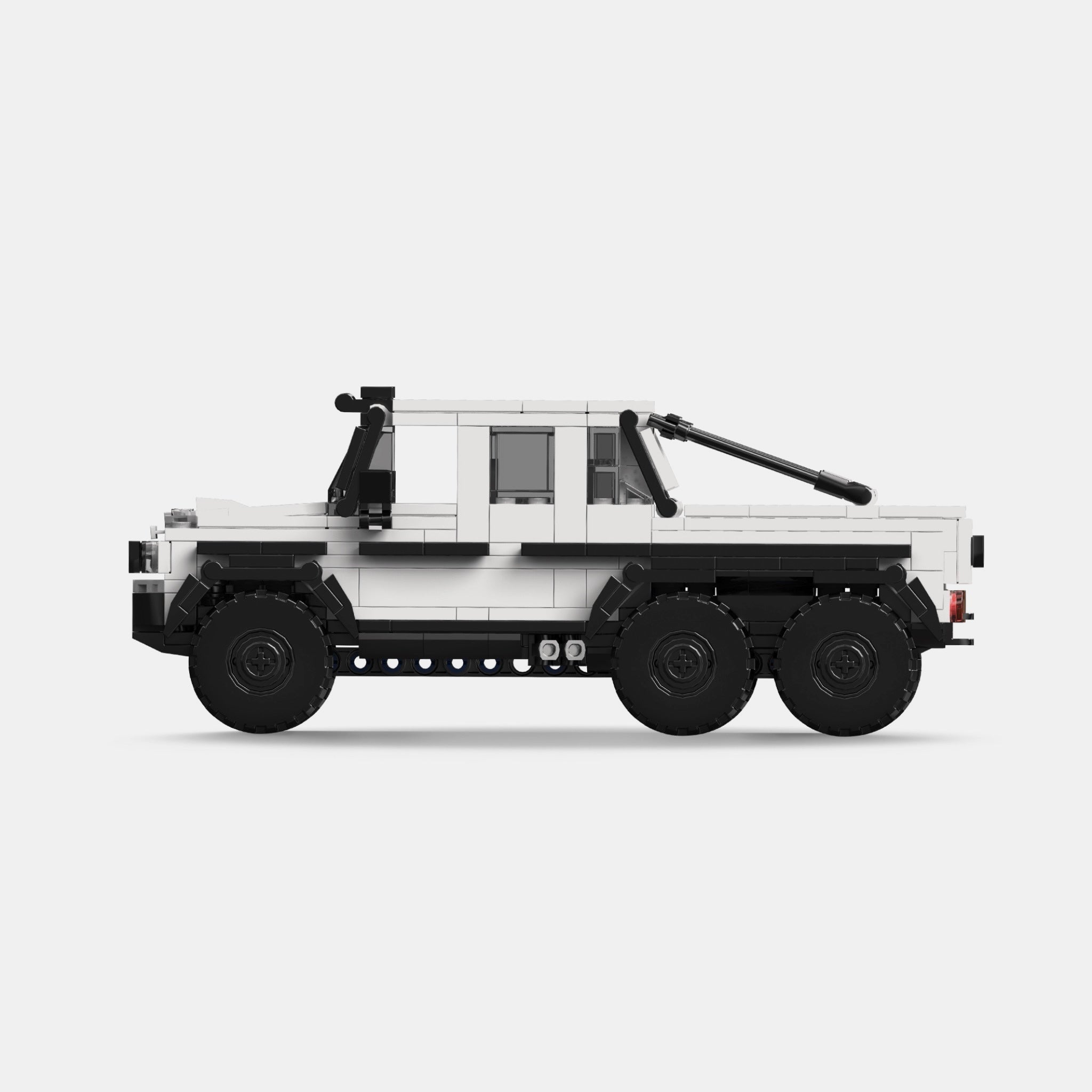 Brick MOC German 6x6 Off-Roader - Brick Car Merchant