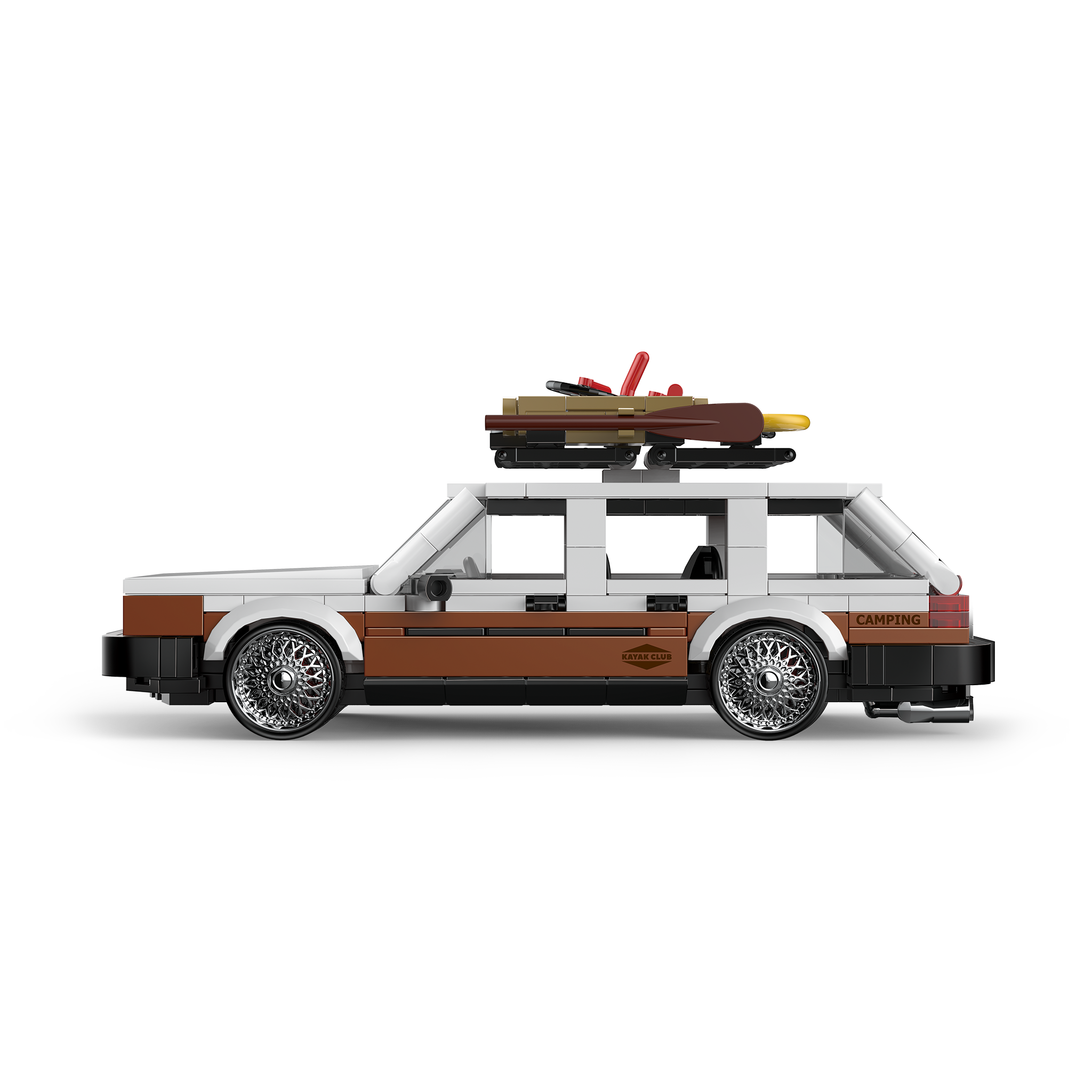 Brick MOC German Classic Sleeper | 458pcs - Brick Car Merchant