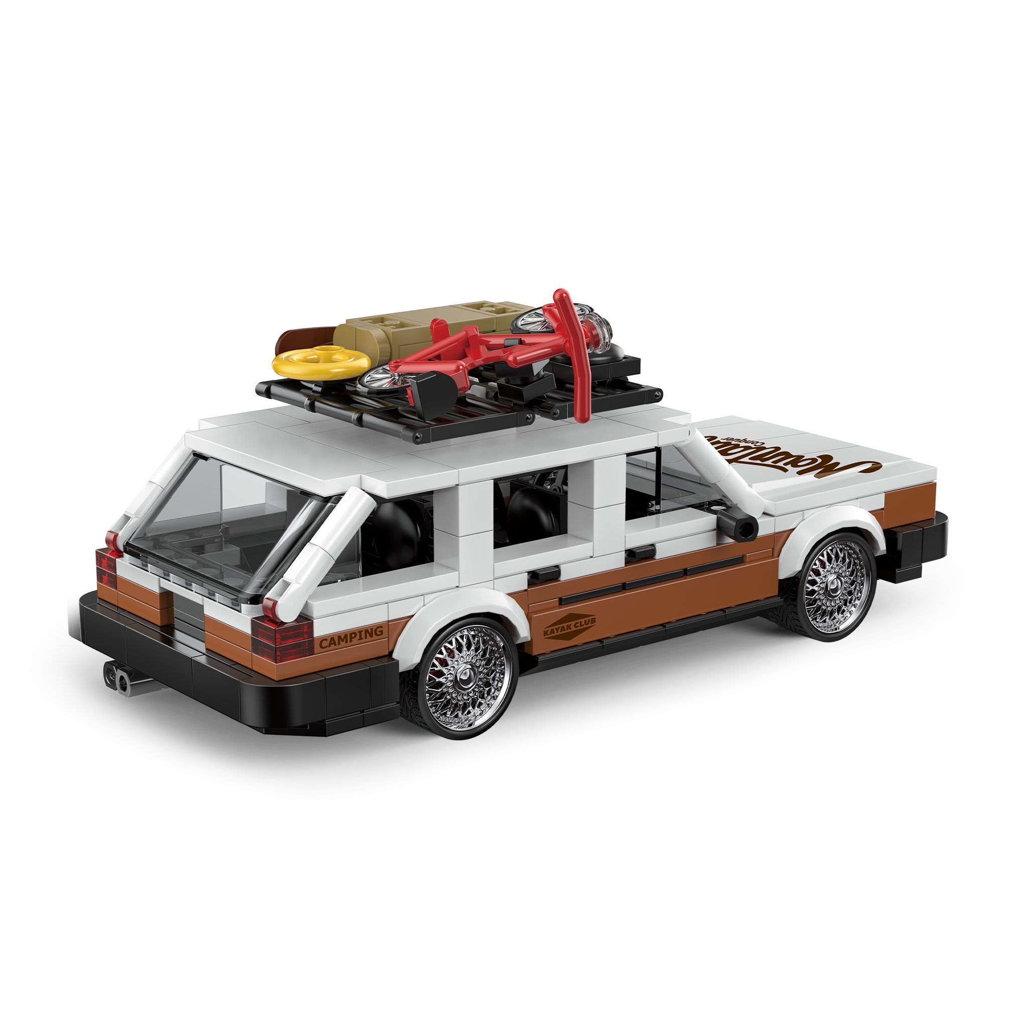 Brick MOC German Classic Sleeper | 458pcs - Brick Car Merchant