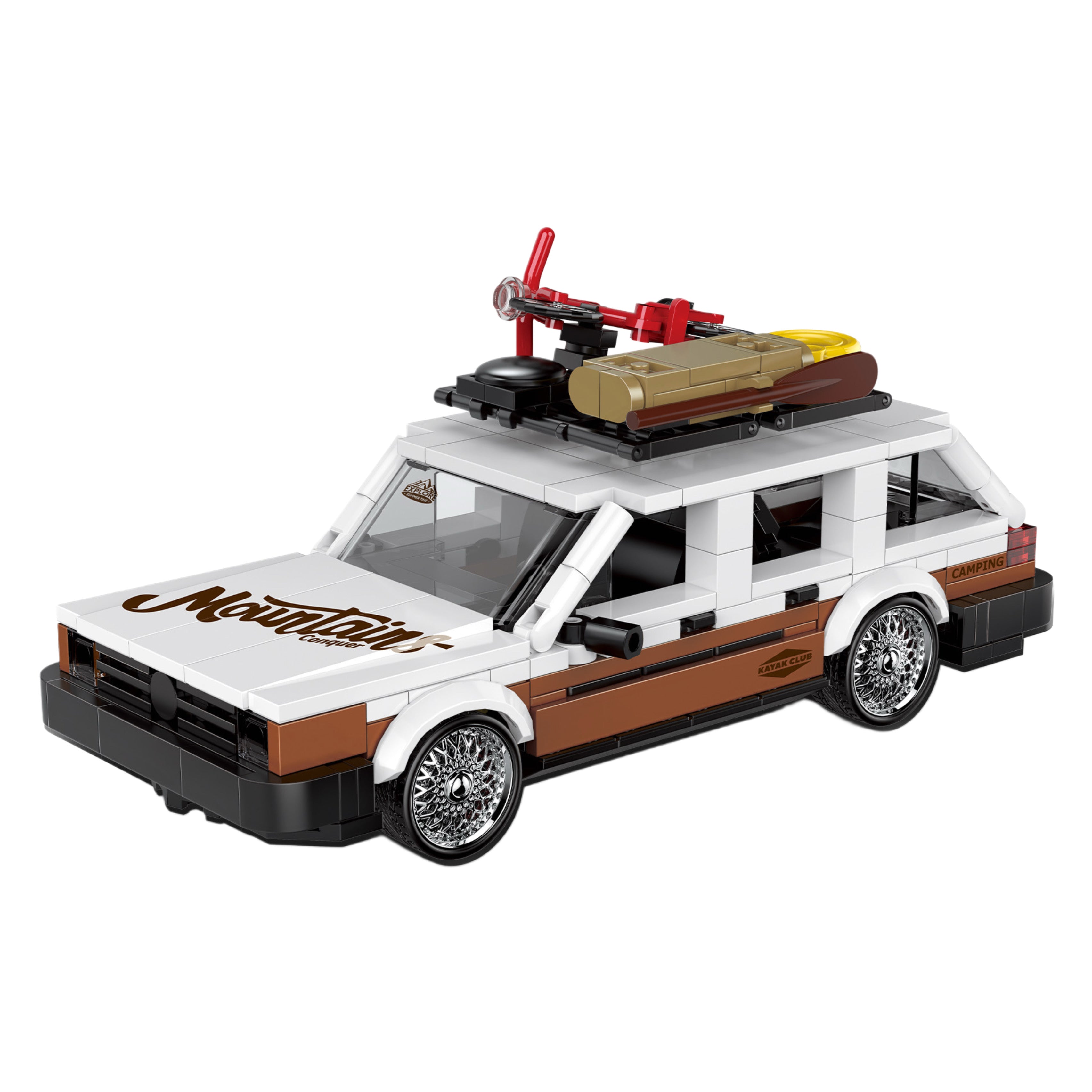 Brick MOC German Classic Sleeper | 458pcs - Brick Car Merchant