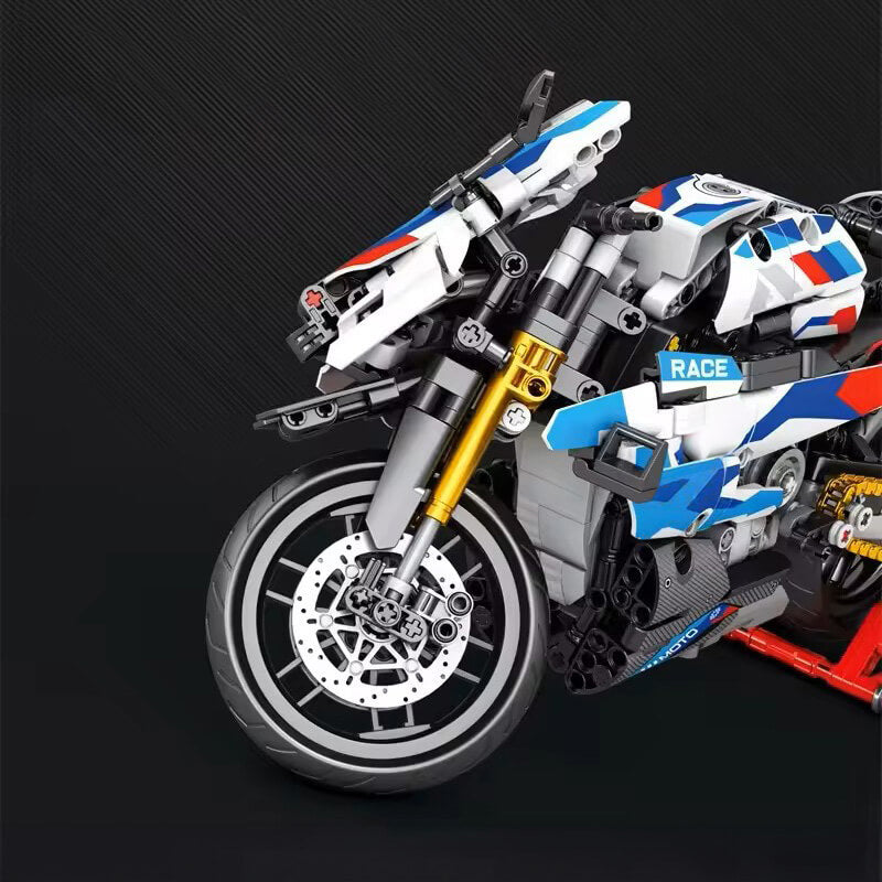 Brick MOC German Racing Superbike | 948pcs - Brick Car Merchant